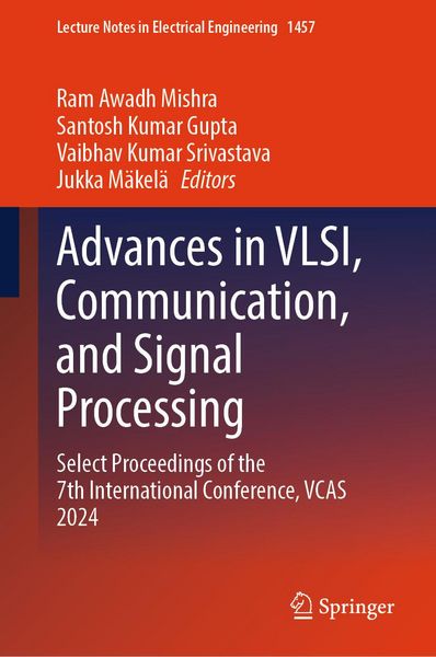 Produktbild: Advances in VLSI, Communication, and Signal Processing