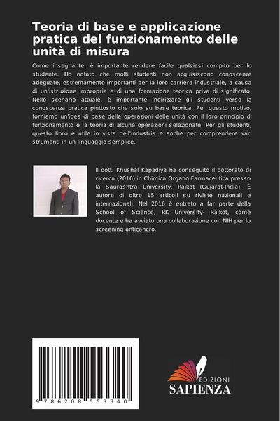 Produktbild: Teoria di base e applicazione pratica del funzionamento delle unit&agrave; di misura