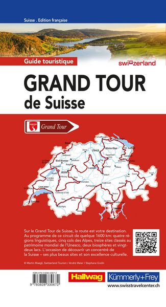 Produktbild: Hallwag Reisef&uuml;hrer Grand Tour de Suisse, franz&ouml;sische Ausgabe