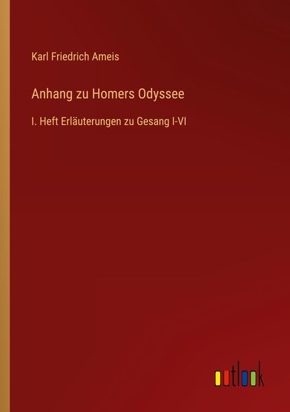 Produktbild: Anhang zu Homers Odyssee