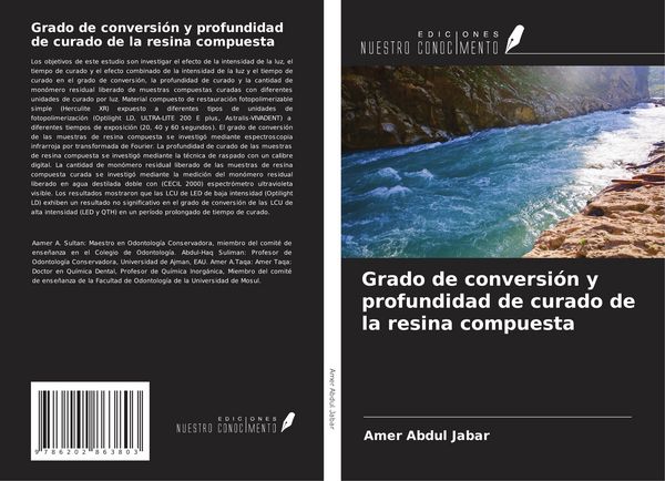 Produktbild: Grado de conversi&oacute;n y profundidad de curado de la resina compuesta