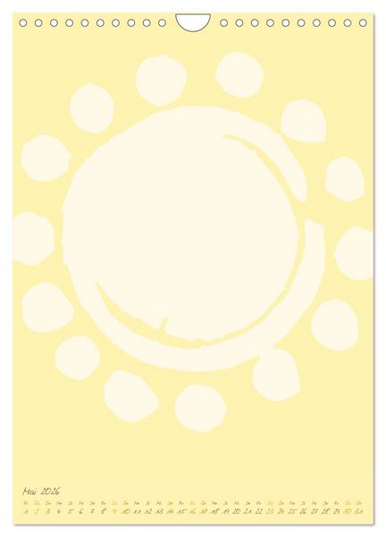 Produktbild: FOTOS & BASTELN - Always the Sun (Wandkalender 2026 DIN A4 hoch), CALVENDO Monatskalender