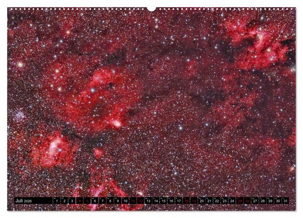 Produktbild: Galaktische Nebel (hochwertiger Premium Wandkalender 2026 DIN A2 quer), Kunstdruck in Hochglanz