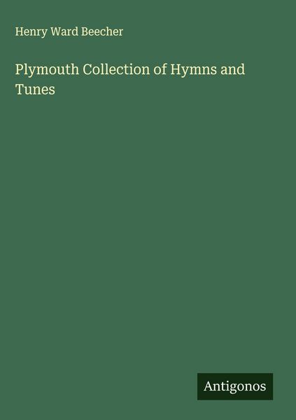 Produktbild: Plymouth Collection of Hymns and Tunes