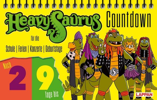 HeavySaurus Countdown, Gebundene Ausgabe von , Lappan, 978-3-8303-6479-5