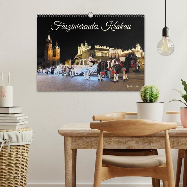 Produktbild: Faszinierendes Krakau (Wandkalender 2026 DIN A3 quer), CALVENDO Monatskalender