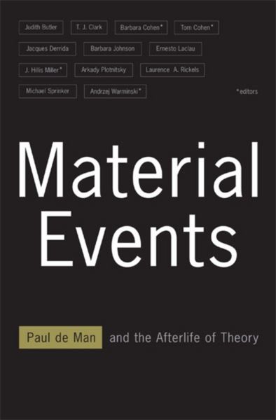 Produktbild: Cohen, T: Material Events