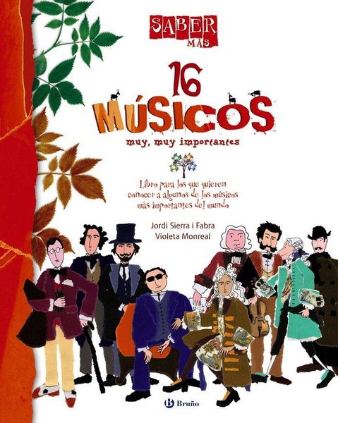 Produktbild: Saber m&aacute;s. 16 m&uacute;sicos muy, muy importantes