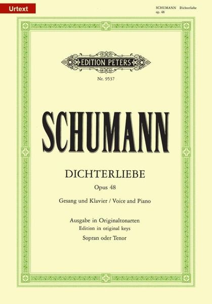 Produktbild: DICHTERLIEBE OP 48 FOR VOICE &