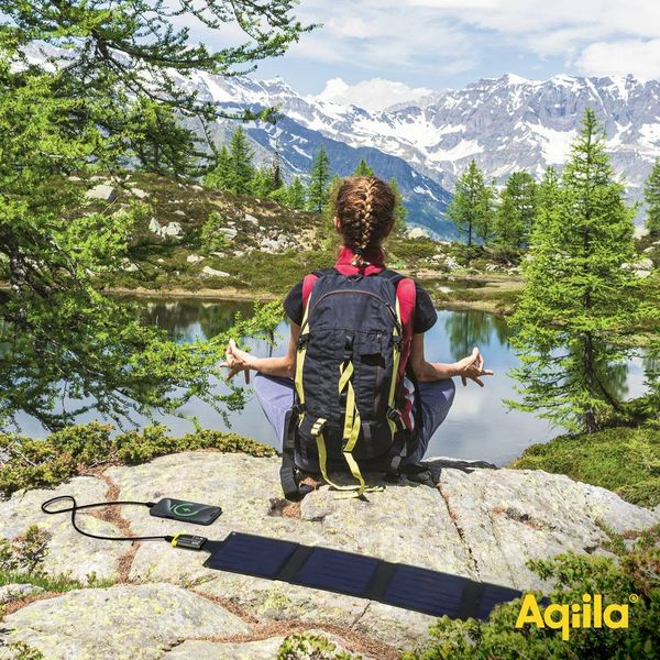 Produktbild: Aqiila P21 AQSCP21SUN000 Solar-Ladeger&auml;t 21W