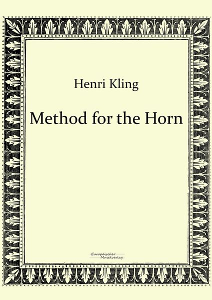 Produktbild: Method for the Horn