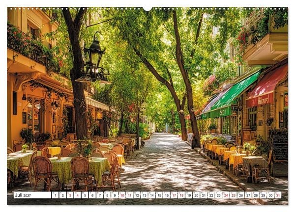 Produktbild: Bonjour, Kaffee! Bonjour, Paris! (Wandkalender 2027 DIN A2 quer), CALVENDO Monatskalender