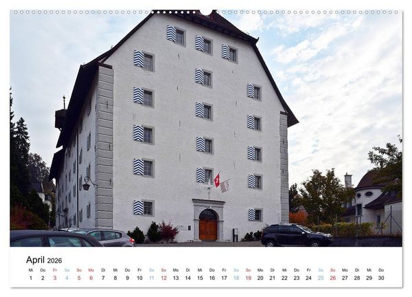 Produktbild: LUZERN Wo sich Reuss und Vierwaldst&auml;ttersee begegnen (Wandkalender 2026 DIN A2 quer), CALVENDO Monatskalender