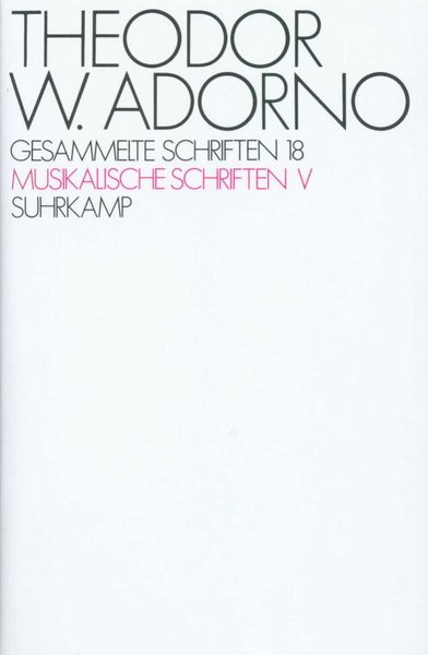 Gesammelte Schriften in zwanzig Bänden, Gebundene Ausgabe von Theodor W. Adorno, Suhrkamp, 978-3-518-57695-3