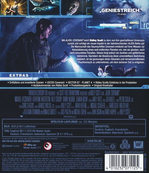 Produktbild: Alien: Covenant