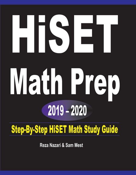 Produktbild: HISET Math Prep 2019 - 2020