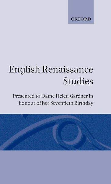 Produktbild: English Renaissance Studies