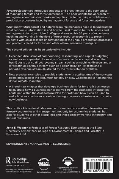 Produktbild: Forestry Economics