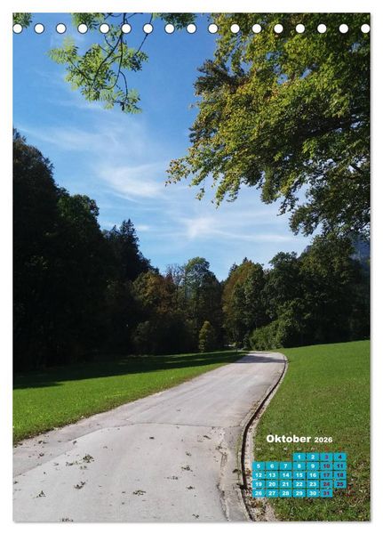 Produktbild: Stille der Natur (Tischkalender 2026 DIN A5 hoch), CALVENDO Monatskalender