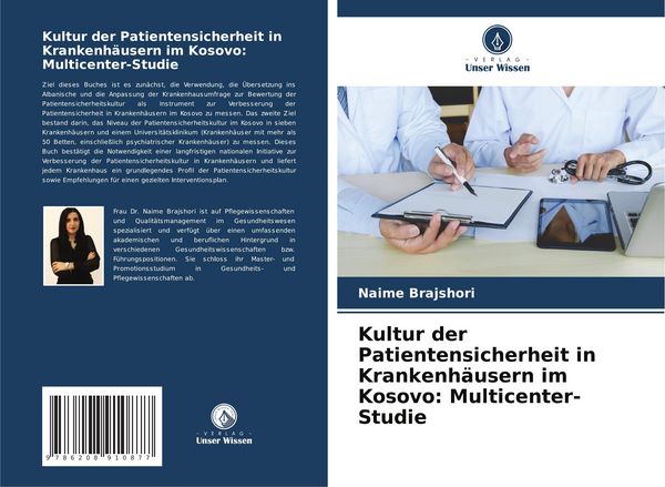 Produktbild: Kultur der Patientensicherheit in Krankenh&auml;usern im Kosovo: Multicenter-Studie