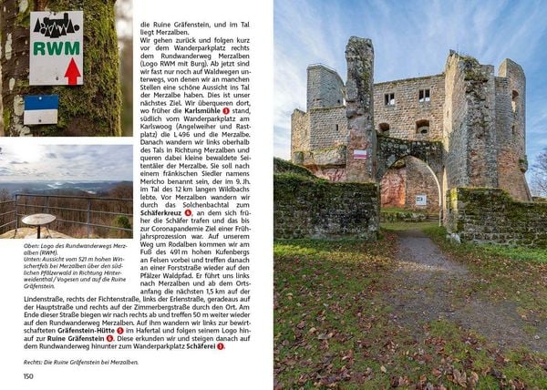 Produktbild: ROTHER Wanderf&uuml;hrer Pf&auml;lzerwald und Deutsche Weinstra&szlig;e