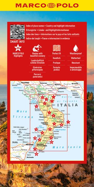 Produktbild: MARCO POLO Reisekarte Italien 13 Kalabrien 1:200.000