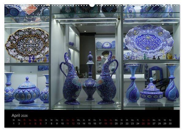Produktbild: Iran - Impressionen einer Reise (Wandkalender 2026 DIN A2 quer), CALVENDO Monatskalender
