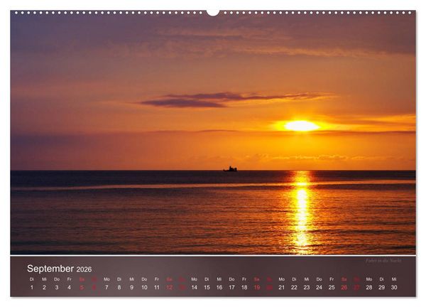 Produktbild: Farben am Meer (Wandkalender 2026 DIN A2 quer), CALVENDO Monatskalender