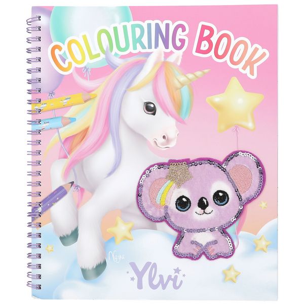 Produktbild: Ylvi Malbuch mit Einhorn Pailletten