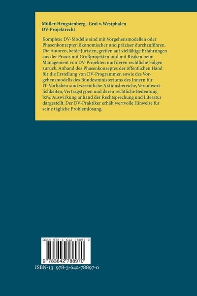 Produktbild: DV-Projektrecht