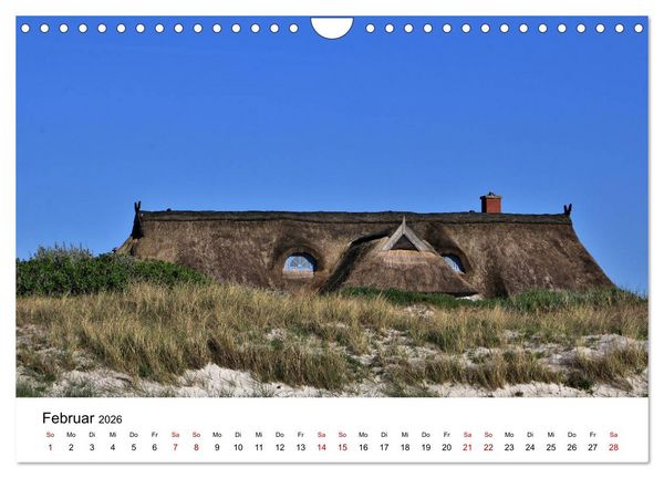 Produktbild: Ein Tag auf der Insel Hiddensee (Wandkalender 2026 DIN A4 quer), CALVENDO Monatskalender
