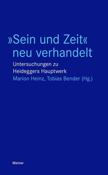 Produktbild: &raquo;Sein und Zeit&laquo; neu verhandelt