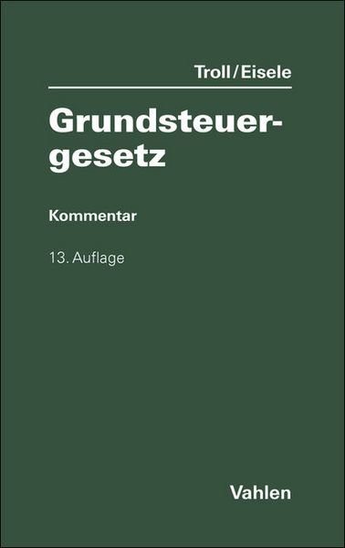 Produktbild: Grundsteuergesetz. GrStG