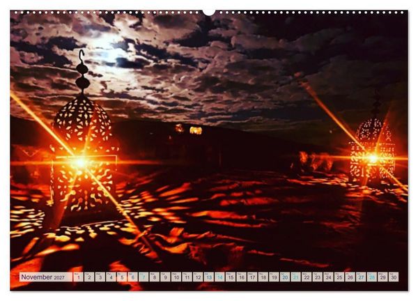 Produktbild: Marocco&rsquo;s Silent Desert (High Quality Premium Wall Calendar 2027 DIN A2 landscape),CALVENDO 12 Month Wall Calendar