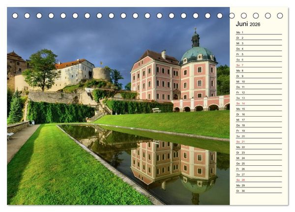 Produktbild: Tschechien (Tischkalender 2026 DIN A5 quer), CALVENDO Monatskalender