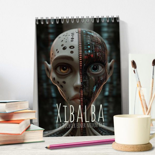 Produktbild: Xibalba &ndash; Die T&ouml;chter einer neuen &Auml;ra (Tischkalender 2026 DIN A5 hoch), CALVENDO Monatskalender