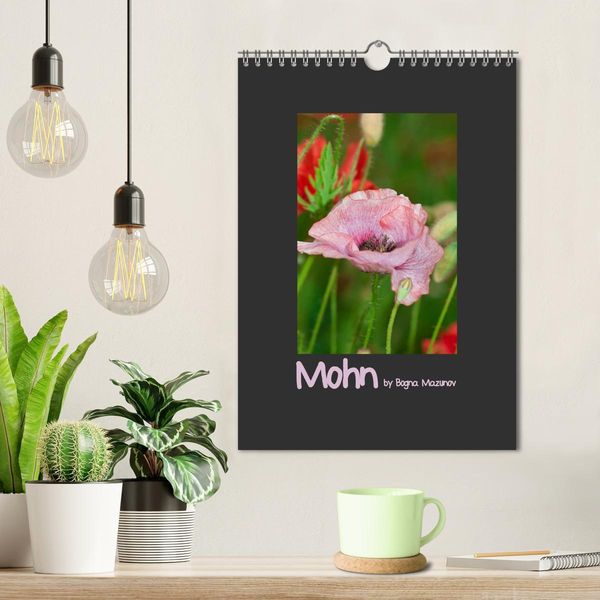 Produktbild: Mohn (Wandkalender 2026 DIN A4 hoch), CALVENDO Monatskalender
