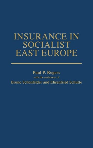 Produktbild: Insurance in Socialist East Europe