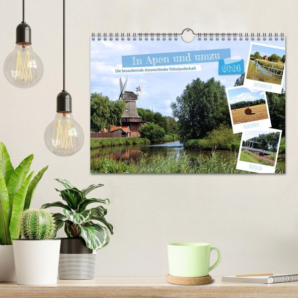 Produktbild: In Apen und umzu (Wandkalender 2026 DIN A4 quer), CALVENDO Monatskalender