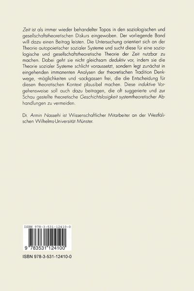 Produktbild: Die Zeit der Gesellschaft
