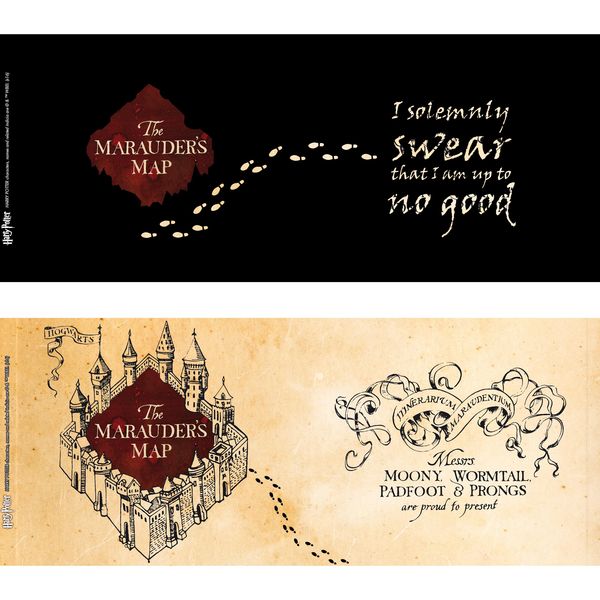 Produktbild: HARRY POTTER - Mug Heat Change - 460 ml - Marauder - cardboard