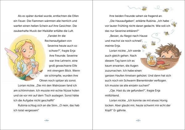 Produktbild: Rubinia Wunderherz, die mutige Waldelfe (Band 4) - Gefahr im Elfenwald