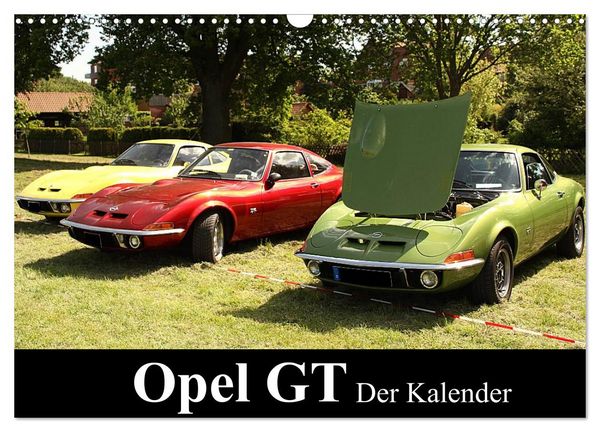 Produktbild: Opel GT Der Kalender (Wandkalender 2026 DIN A3 quer), CALVENDO Monatskalender