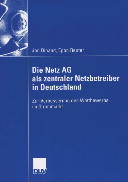 Produktbild: Die Netz AG als zentraler Netzbetreiber in Deutschland