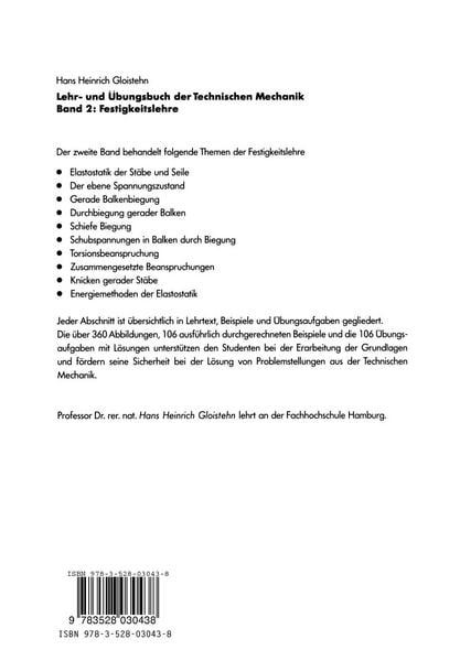Produktbild: Lehr- und &Uuml;bungsbuch der Technischen Mechanik