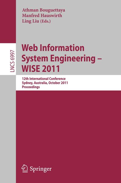 Produktbild: Web Information System Engineering -- WISE 2011