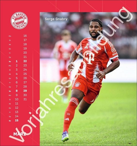 Produktbild: FC Bayern M&uuml;nchen Postkartenkalender 2027