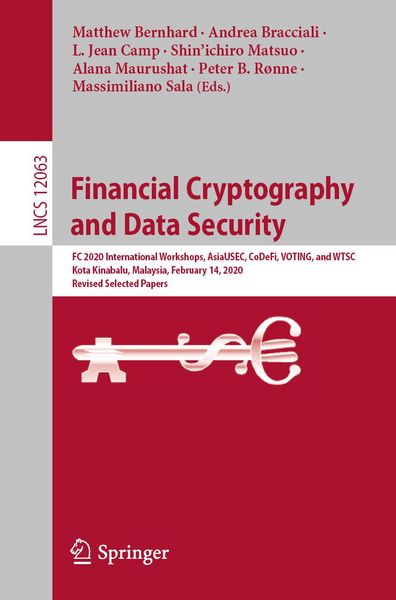 Produktbild: Financial Cryptography and Data Security