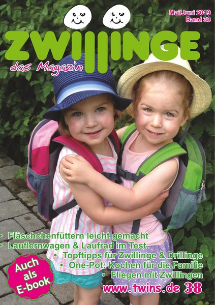 Produktbild: Zwillinge - das Magazin Mai/Juni 2019