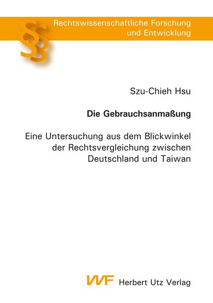 Produktbild: Die Gebrauchsanma&szlig;ung